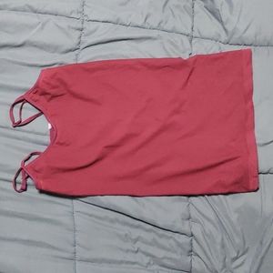 Maroon tank top
